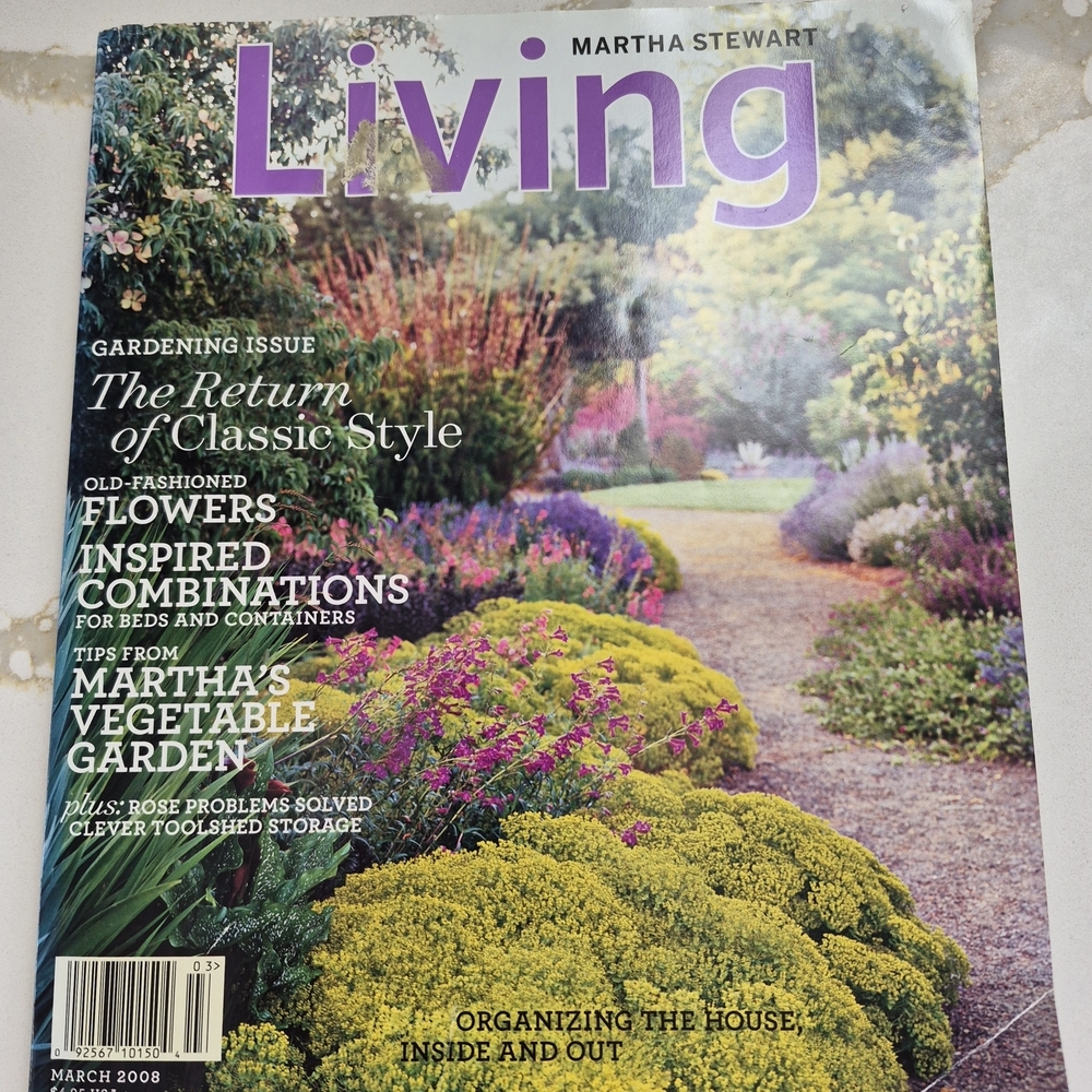 Martha Stewart Special Gardening Issue with Vibrant Colors